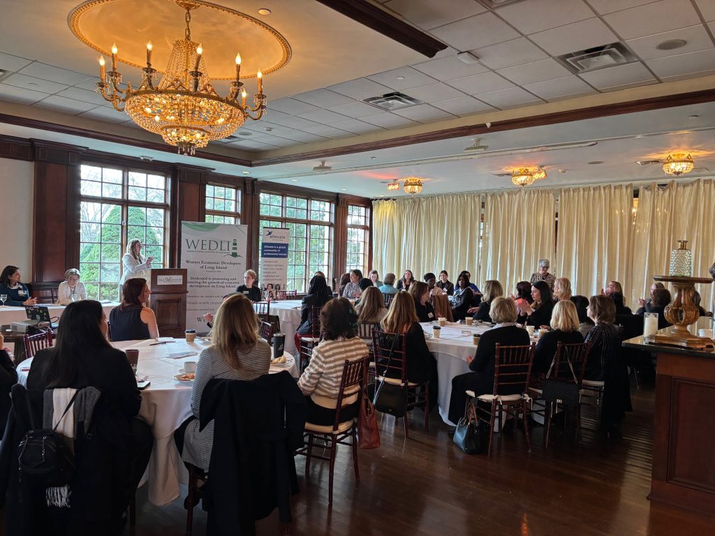 Attendees at WEDLI's January breakfast