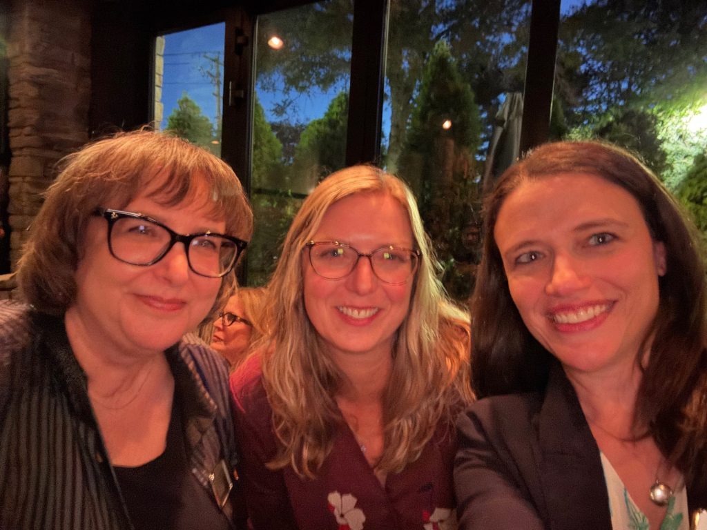 WEDLI board members Jodi Bloom-Piccione, Michelle McQueen, Lauren Kanter