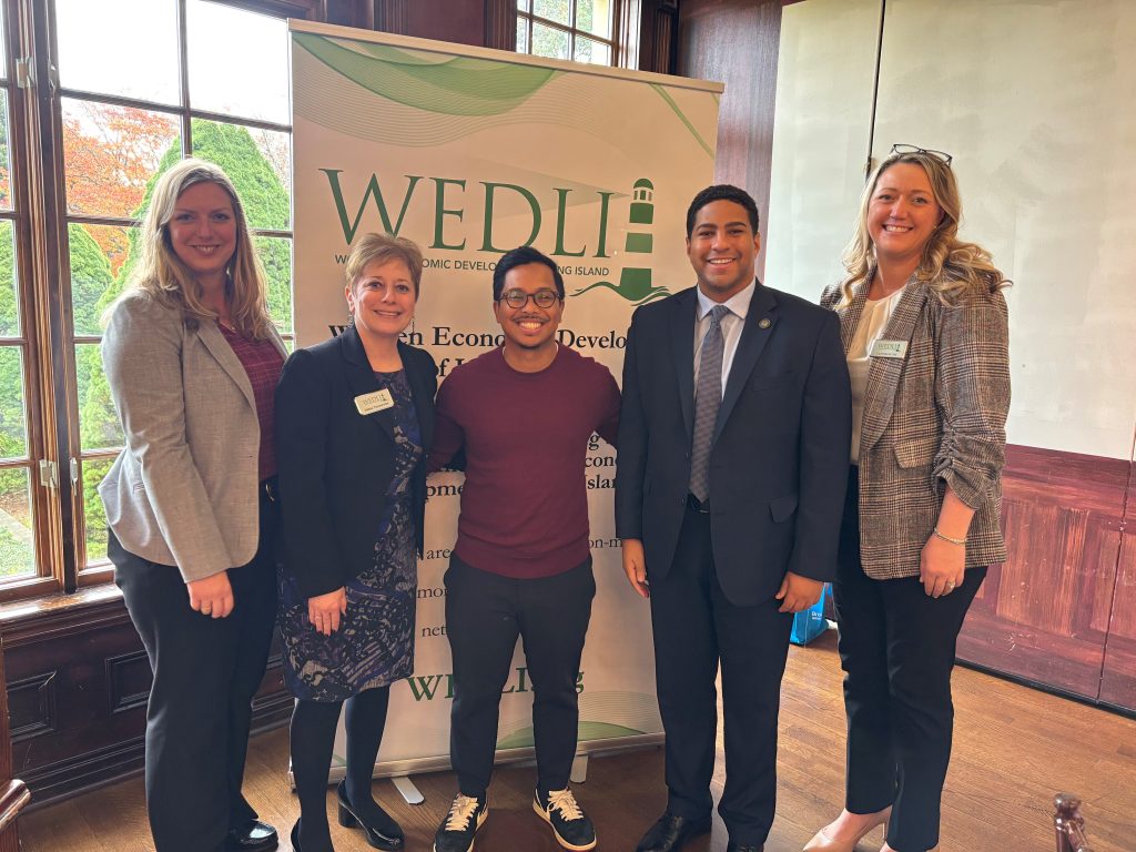 Michelle McQueen, Debra Thompson, Bryan Lozano, Joseph Ramirez, and Catherine Fee at 11/13/25 breakfast meeting