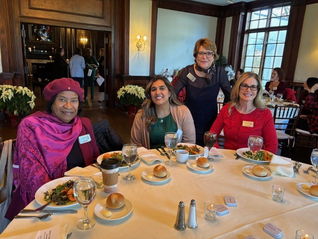 WEDLI members and guests at holiday luncheon