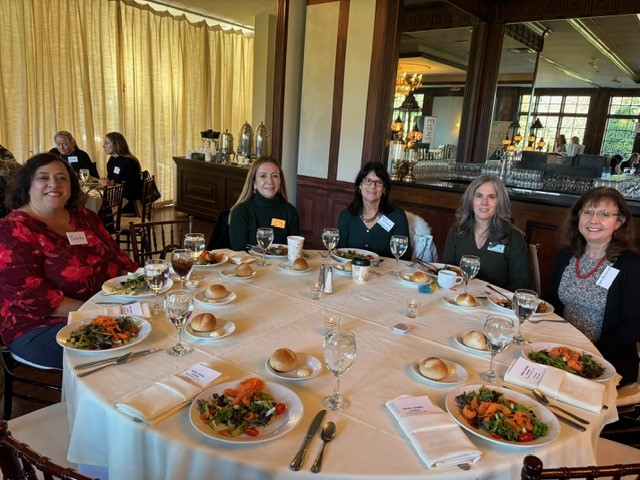 WEDLI members and guests at holiday luncheon