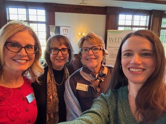 WEDLI board members at holiday luncheon