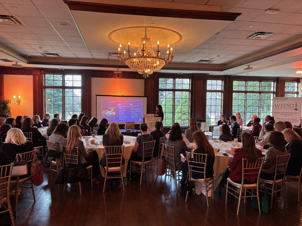 Panoramic shot of the presentation