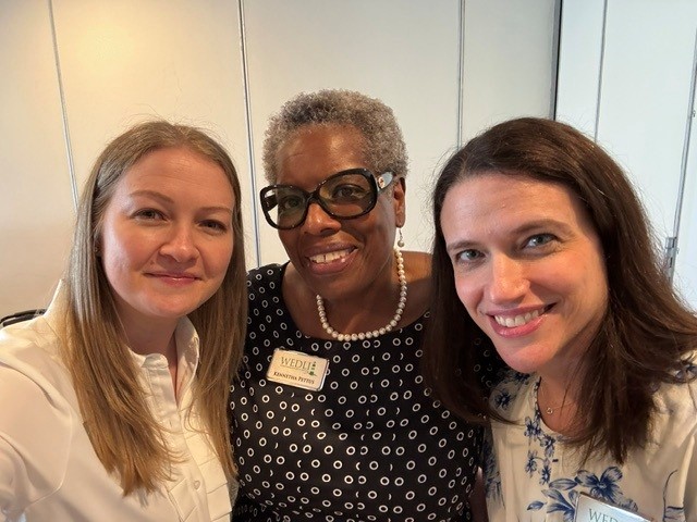 Heather Simek, Kennetha Pettus, and Lauren Kanter-Lawrence
