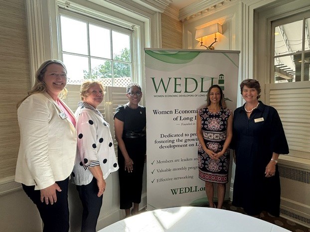 Catherine Fee, Judy White, Senator Siela Bynoe, Senator Monica Martinez, Kathleen Deegan Dickson