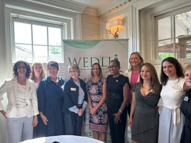 WEDLI board members with Senators Monica Martinez and Siela Bynoe