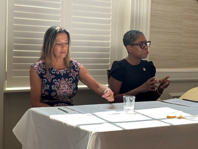 NYS Senators Monica Martinez and Siela Bynoe